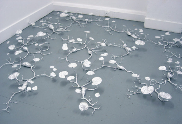 untitled growth 2006  ︱  cooking foil  ︱  dimensions variable